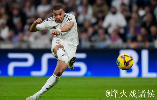 皇马2-1阿拉维斯 姆巴佩破门罗德里戈建功